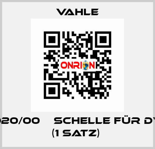 0106020/00    SCHELLE FÜR DVD PE (1 SATZ)  Vahle