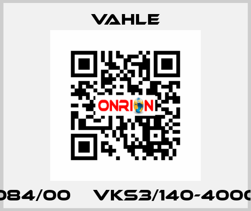 0156084/00    VKS3/140-4000SSB  Vahle