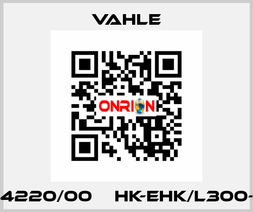 0194220/00    HK-EHK/L300-NS  Vahle