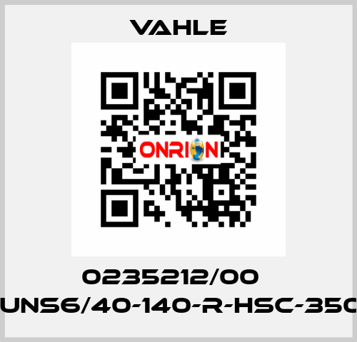 0235212/00    UE-MUNS6/40-140-R-HSC-350(375)  Vahle