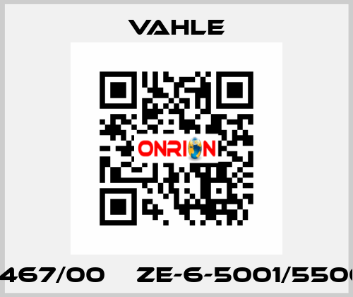 0346467/00    ZE-6-5001/5500-2-K  Vahle