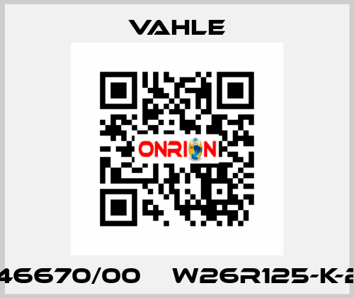 0346670/00    W26R125-K-2-K  Vahle