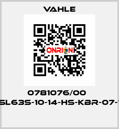 0781076/00    SA-KESL63S-10-14-HS-KBR-07-10-01-10  Vahle