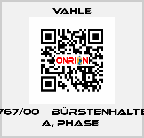 0970767/00    BÜRSTENHALTER 125 A, PHASE  Vahle