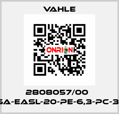 2808057/00    SA-EASL-20-PE-6,3-PC-36 Vahle