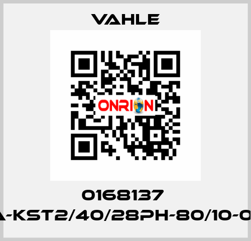 0168137  SA-KST2/40/28PH-80/10-0,0  Vahle