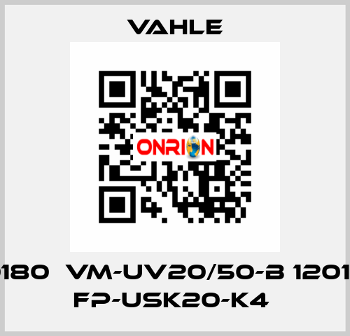 120180  VM-UV20/50-B 120140  FP-USK20-K4  Vahle