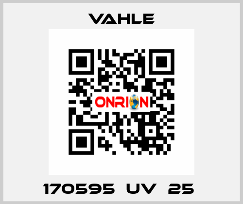 170595  UV  25  Vahle