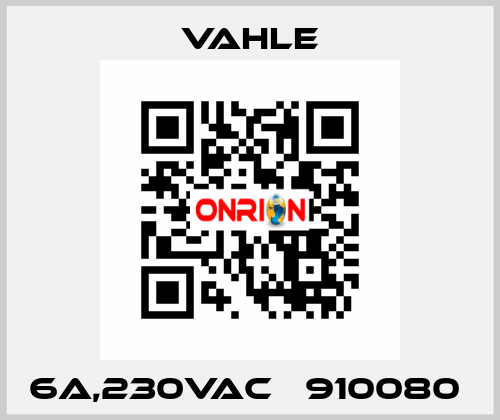 6A,230VAC   910080  Vahle