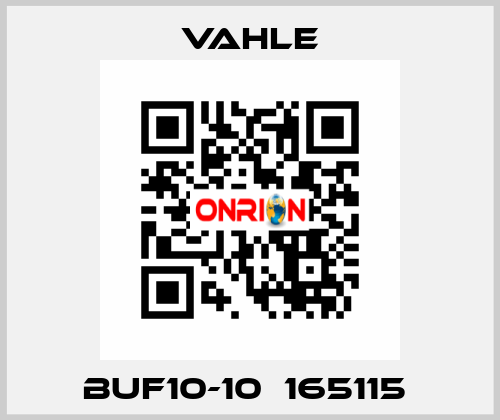 BUF10-10  165115  Vahle