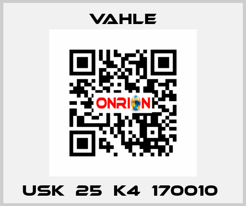 USK  25  K4  170010  Vahle