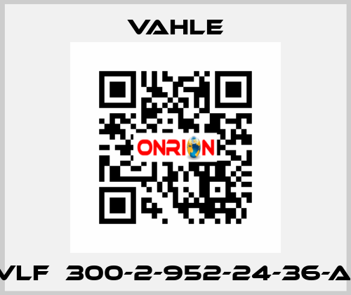 VLF  300-2-952-24-36-A  Vahle