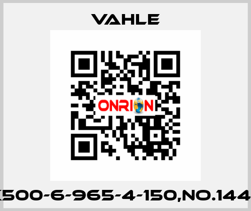 VLK500-6-965-4-150,No.144801  Vahle