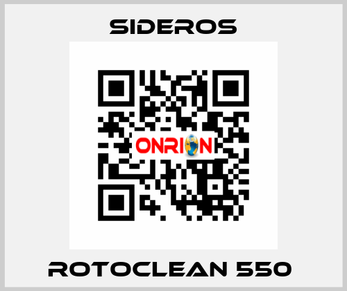 Rotoclean 550  Sideros