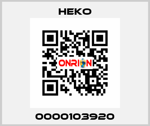 0000103920 HEKO