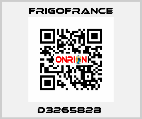 D326582B  Frigofrance