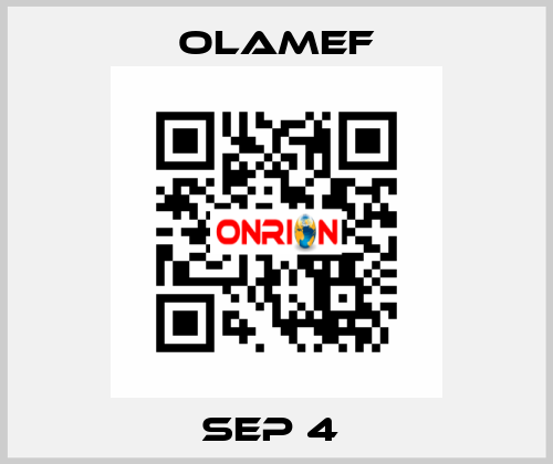 SEP 4  olamef