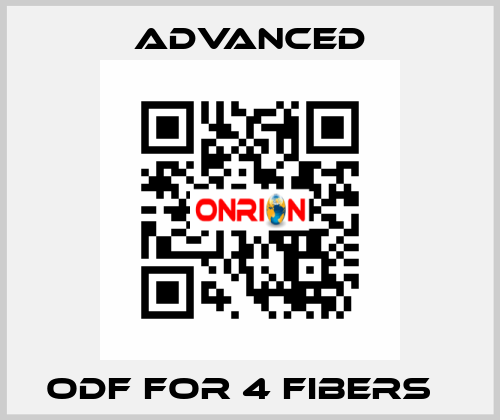 ODF for 4 fibers   Advanced