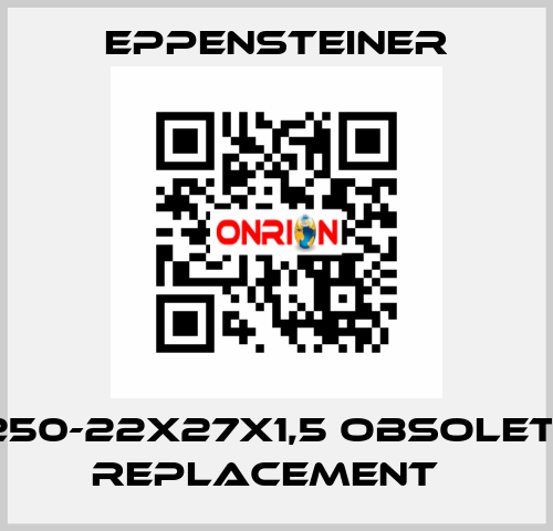 ENH250-22X27X1,5 obsolete no replacement   Eppensteiner