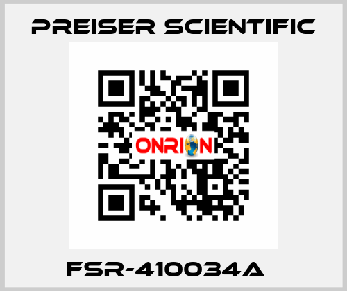 FSR-410034A   Preiser Scientific