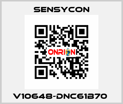 V10648-DNC61B70  SENSYCON