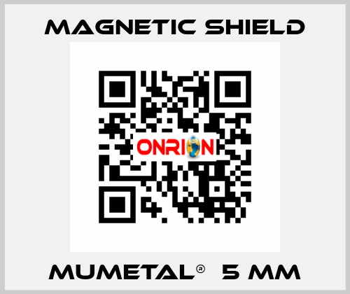 MuMetal®  5 mm Magnetic Shield