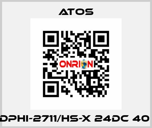 DPHI-2711/HS-X 24DC 40  Atos