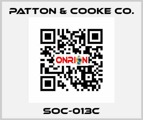 SOC-013C Patton & Cooke Co.