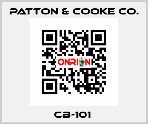 CB-101  Patton & Cooke Co.