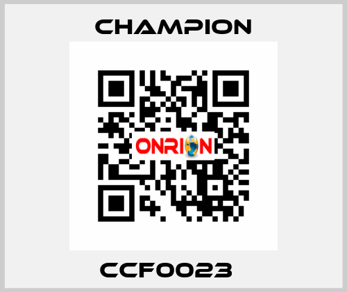 CCF0023   Champion