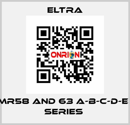 EAMR58 AND 63 A-B-C-D-E BIT SERIES  Eltra