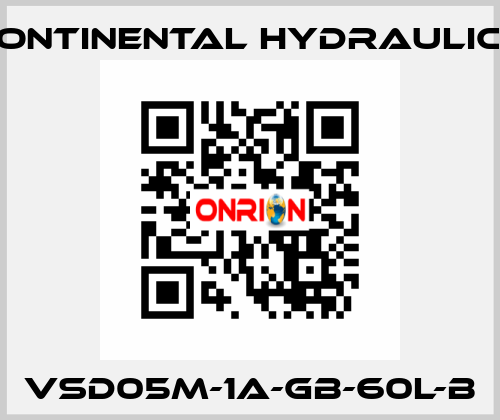 VSD05M-1A-GB-60L-B Continental Hydraulics