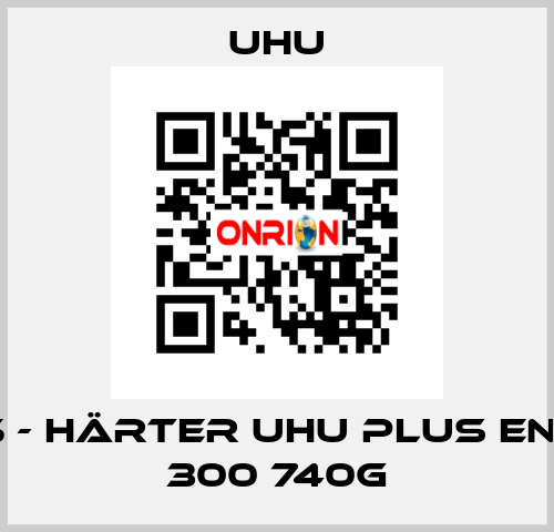 45665 - Härter Uhu Plus Endfest 300 740g UHU