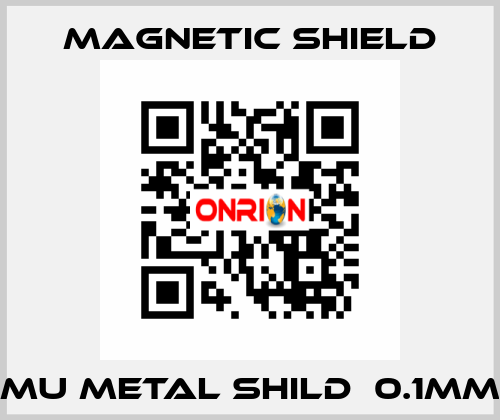 MU METAL SHILD  0.1mm Magnetic Shield