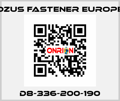 D8-336-200-190 Dzus Fastener Europe