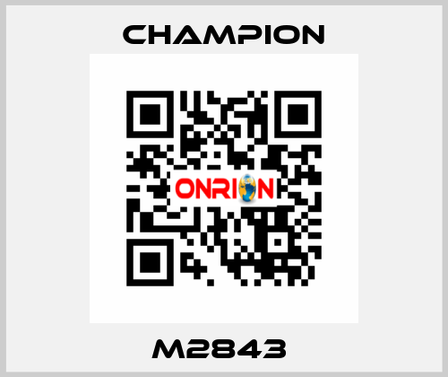 M2843  Champion