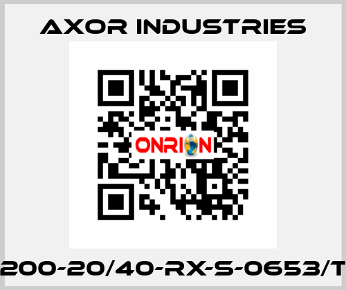 MTS-200-20/40-RX-S-0653/TO-RS Axor Industries