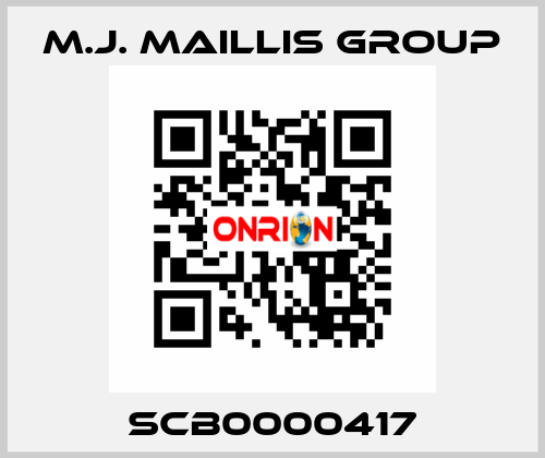 SCB0000417 M.J. MAILLIS GROUP