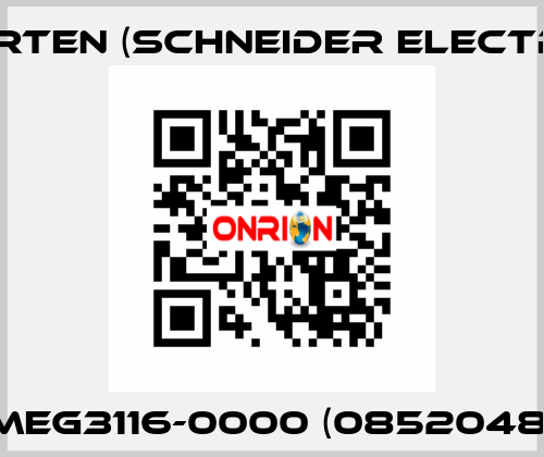 MEG3116-0000 (0852048) Merten (Schneider Electric)