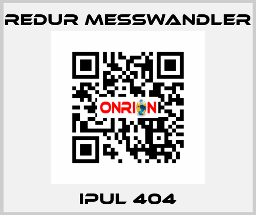 IPUL 404 REDUR Messwandler