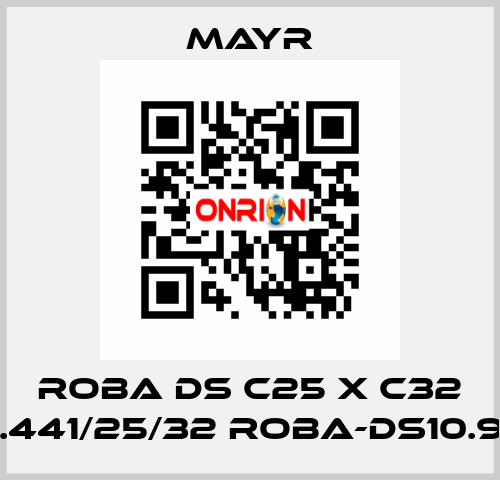 ROBA DS C25 X C32 10/951.441/25/32 ROBA-DS10.951.441 Mayr