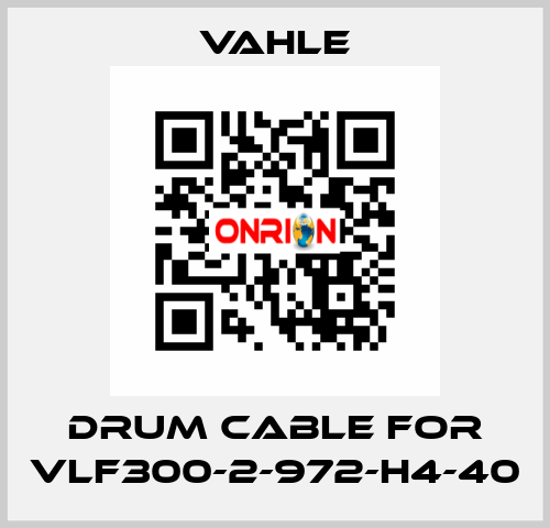 Drum Cable for VLF300-2-972-H4-40 Vahle