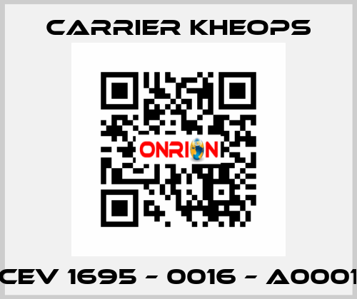 CEV 1695 – 0016 – A0001 Carrier Kheops