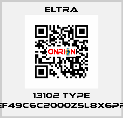 13102 Type EF49C6C2000Z5L8X6PR Eltra