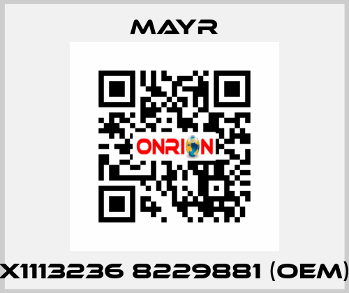 X1113236 8229881 (OEM) Mayr