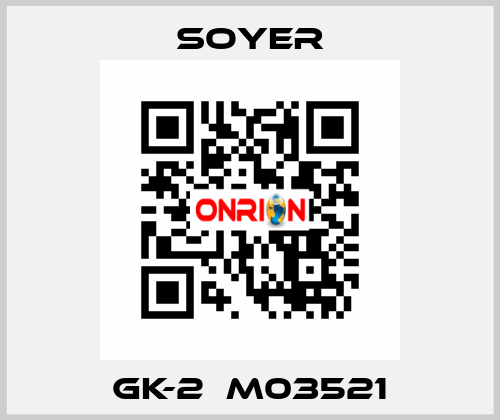 GK-2  M03521 Soyer