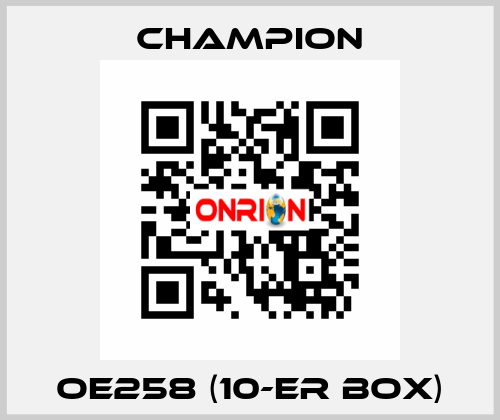 OE258 (10-er box) Champion