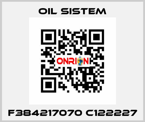 F384217070 C122227 Oil Sistem