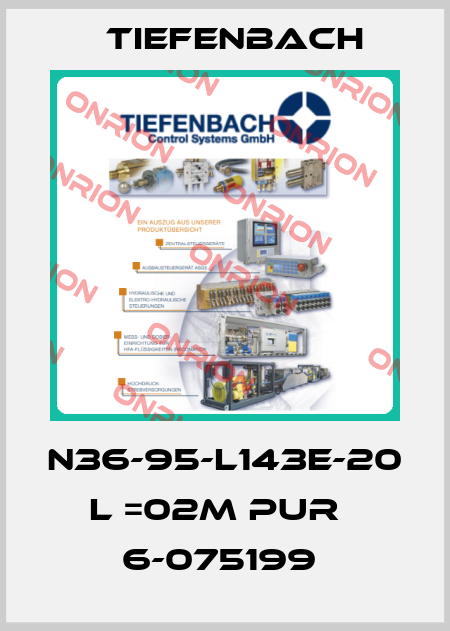 N36-95-L143E-20 L =02M PUR   6-075199  Tiefenbach