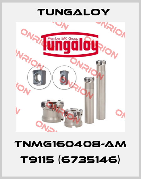 TNMG160408-AM T9115 (6735146) Tungaloy